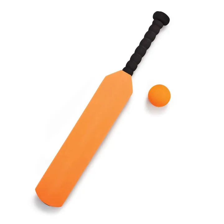 Soft Foam Cricket Bat & Ball Set For Kids (Pack of 1) (Assorted Colors)