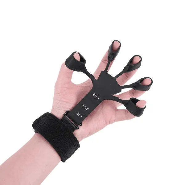 Finger Exerciser Hand Strengthener Hand Trainer Tool | Silicone Finger Gripper | Finger Gripper, Finger Exerciser | Exerciser Tool For Musicians, Athletes, and Anyone
