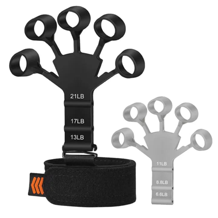 Finger Exerciser Hand Strengthener Hand Trainer Tool | Silicone Finger Gripper | Finger Gripper, Finger Exerciser | Exerciser Tool For Musicians, Athletes, and Anyone