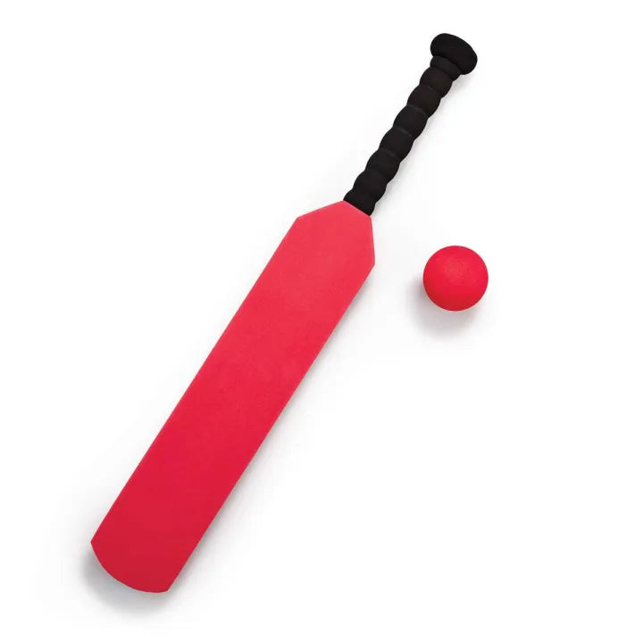 Soft Foam Cricket Bat & Ball Set For Kids (Pack of 1) (Assorted Colors)