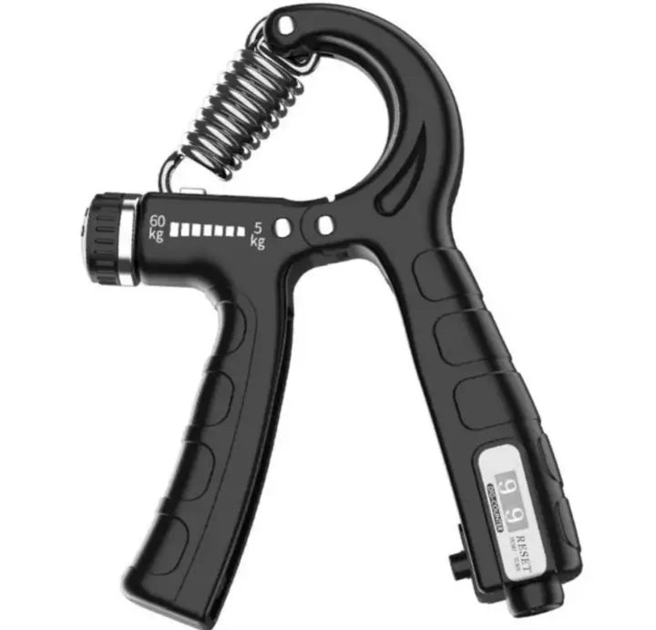 Resistance Automatic Counting Non-Slip Hand Grip Strength Trainer Fingers Wrist Forearm Exerciser Workout Gear Home Gym Exercise Equipment Hand Gripper 5-60KG Automatic Non-Slip hand strengthen